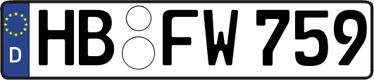 HB-FW759