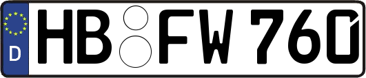 HB-FW760