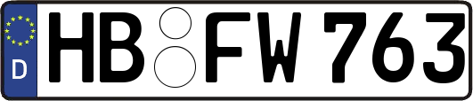 HB-FW763