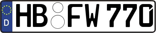 HB-FW770