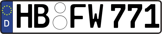 HB-FW771
