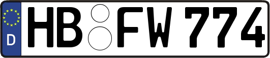 HB-FW774