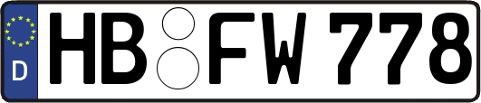 HB-FW778