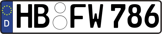 HB-FW786