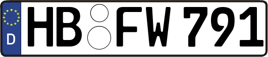HB-FW791