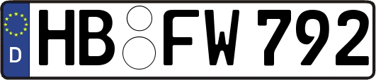 HB-FW792