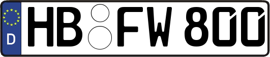 HB-FW800