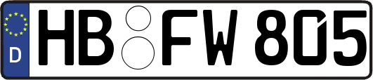 HB-FW805