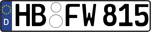 HB-FW815