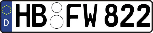 HB-FW822