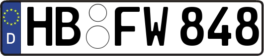HB-FW848