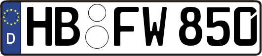 HB-FW850