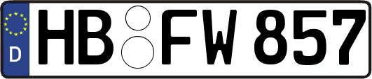 HB-FW857