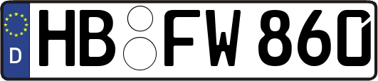 HB-FW860