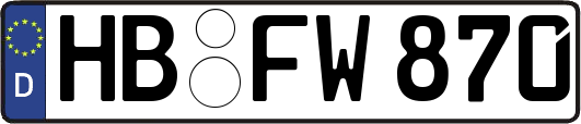 HB-FW870