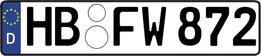 HB-FW872