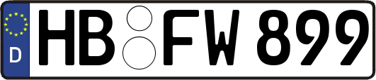 HB-FW899