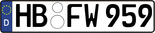 HB-FW959