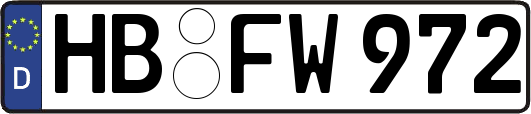 HB-FW972