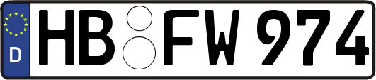 HB-FW974