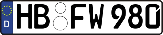 HB-FW980