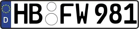 HB-FW981