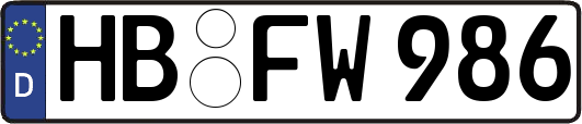 HB-FW986