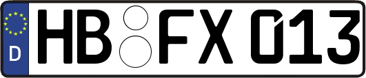 HB-FX013