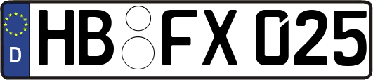 HB-FX025