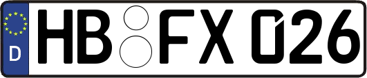 HB-FX026
