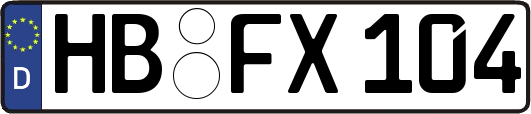 HB-FX104