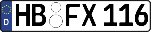 HB-FX116