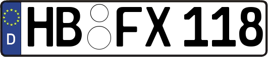 HB-FX118