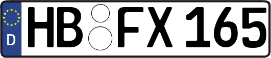 HB-FX165