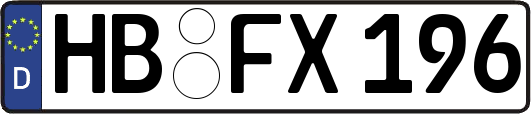 HB-FX196