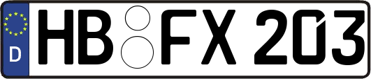 HB-FX203