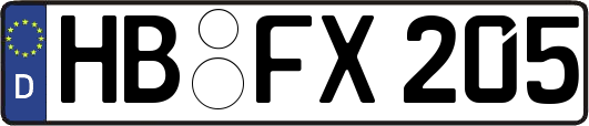 HB-FX205