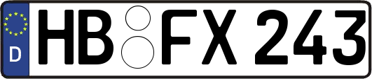HB-FX243