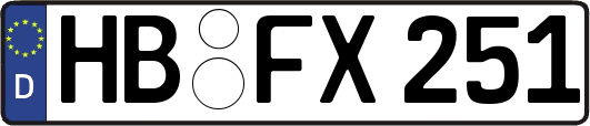 HB-FX251