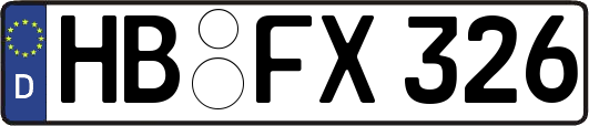 HB-FX326