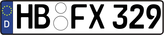 HB-FX329