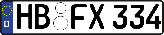 HB-FX334