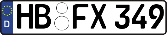 HB-FX349