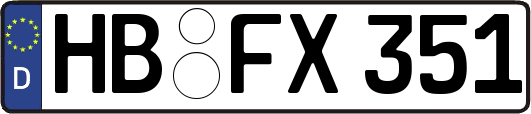 HB-FX351