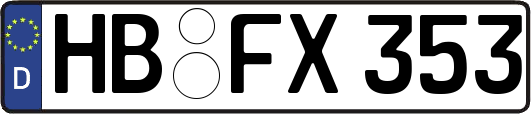 HB-FX353
