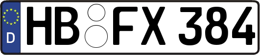 HB-FX384