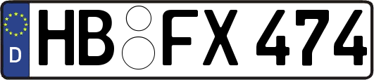 HB-FX474