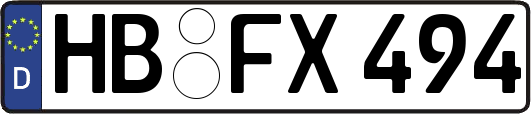 HB-FX494