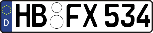 HB-FX534