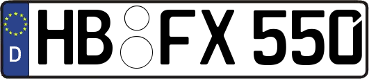HB-FX550